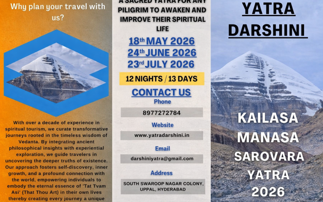 Kailash Mansarovar Yatra 2026 – Complete Guide, Itinerary & Inclusions